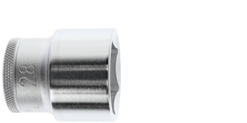 Steckschlüsseleinsatz 19 1/2 Zoll 6-kant SW 28mm L.43mm GEDORE