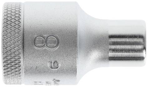 Steckschlüsseleinsatz D 19 1/2 Zoll 12-kant SW 8mm L.38mm GEDORE
