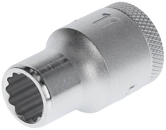 Steckschlüsseleinsatz D 19 1/2 Zoll 12-kant SW 11mm L.38mm GEDORE