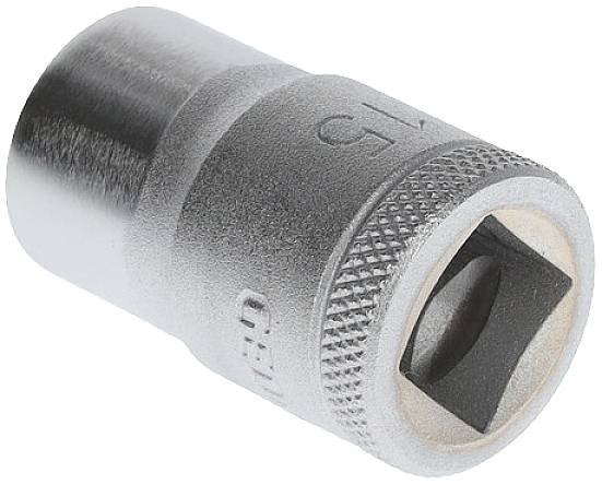 Steckschlüsseleinsatz D 19 1/2 Zoll 12-kant SW 15mm L.39,5mm GEDORE