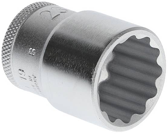 Steckschlüsseleinsatz D 19 1/2 Zoll 12-kant SW 23mm L.41,5mm GEDORE