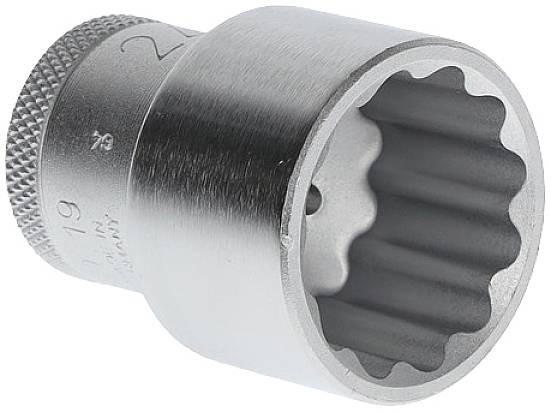 Steckschlüsseleinsatz D 19 1/2 Zoll 12-kant SW 24mm L.41,5mm GEDORE