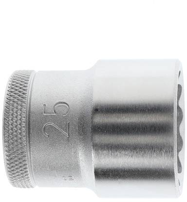 Steckschlüsseleinsatz D 19 1/2 Zoll 12-kant SW 25mm L.41,5mm GEDORE