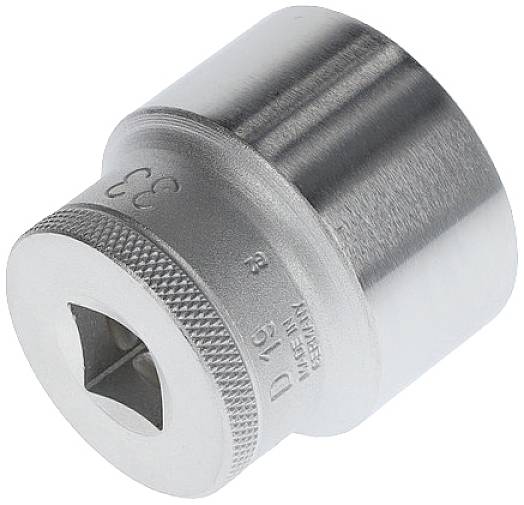 Steckschlüsseleinsatz D 19 1/2 Zoll 12-kant SW 33mm L.44,5mm GEDORE