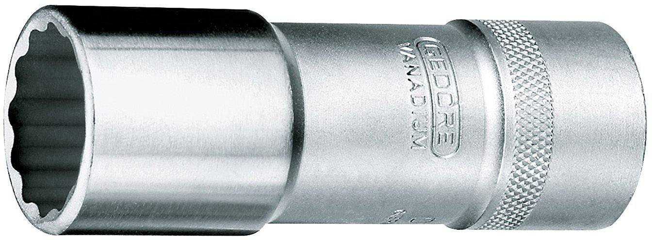 Steckschlüsseleinsatz D 19 L 1/2 Zoll 12-kant SW 15mm L.77mm GEDORE