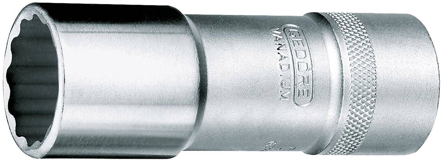 Steckschlüsseleinsatz D 19 L 1/2 Zoll 12-kant SW 32mm L.82mm GEDORE