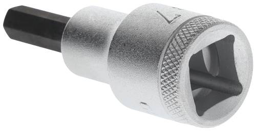 Steckschlüsseleinsatz IN 19 1/2 Zoll Innen-6-kant SW 7mm L.60mm GEDORE