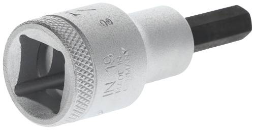 Steckschlüsseleinsatz IN 19 1/2 Zoll Innen-6-kant SW 7mm L.60mm GEDORE