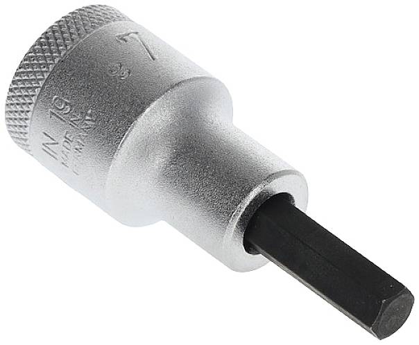 Gedore IN 19 7 6153310 Innen-Sechskant Schraubendrehereinsatz 7mm 1/2" (12.5 mm)