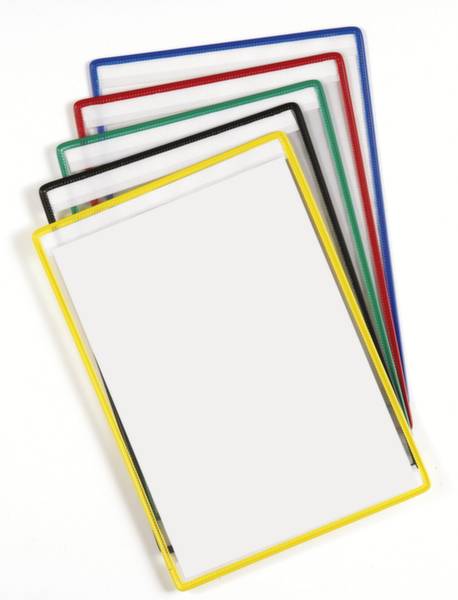 Tarifold Sichttafel Rot, Blau, Gelb, Grün, Schwarz