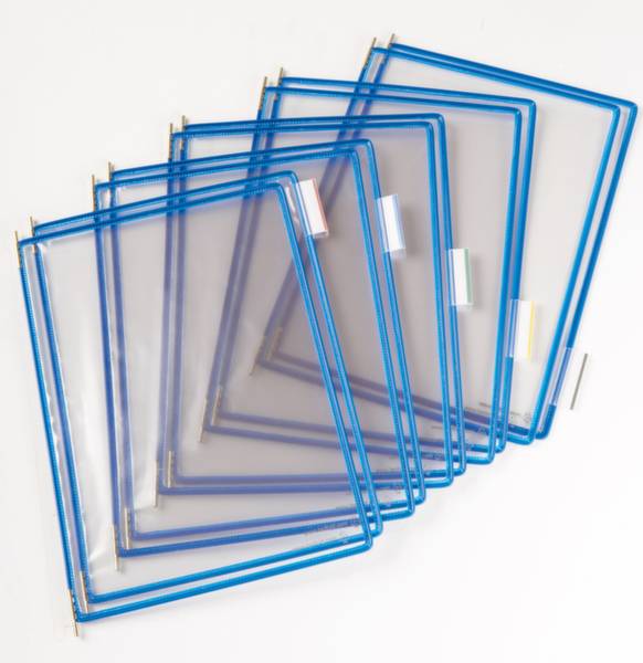Tarifold Sichttafel Blau