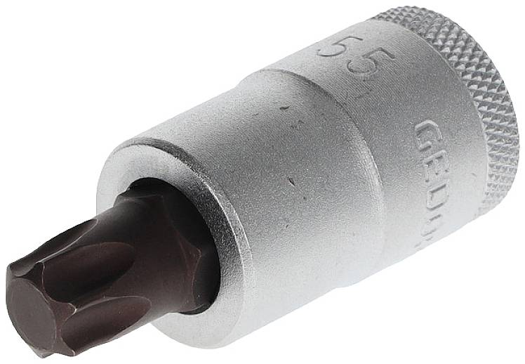 Gedore ITX 19 T55 6158380 Innen-Sechsrund (TX) Schraubendrehereinsatz 11.22mm T 55 1/2" (12.5 mm)