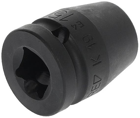 Kraftschraubersteckschlüsseleinsatz K 19 1/2 Zoll SW 15mm L.38mm GEDORE