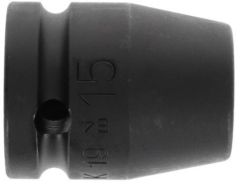 Kraftschraubersteckschlüsseleinsatz K 19 1/2 Zoll SW 15mm L.38mm GEDORE