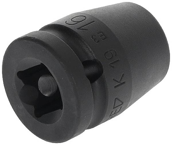 Kraftschraubersteckschlüsseleinsatz K 19 1/2 Zoll SW 16mm L.38mm GEDORE