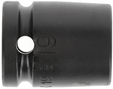 Kraftschraubersteckschlüsseleinsatz K 19 1/2 Zoll SW 19mm L.38mm GEDORE
