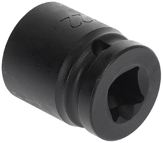 Kraftschraubersteckschlüsseleinsatz K 19 1/2 Zoll SW 22mm L.38mm GEDORE