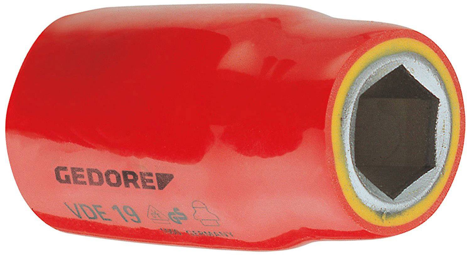 Gedore VDE 19 13 6122940 VDE-Steckschlüsseleinsatz 13mm 1/2" (12.5 mm)