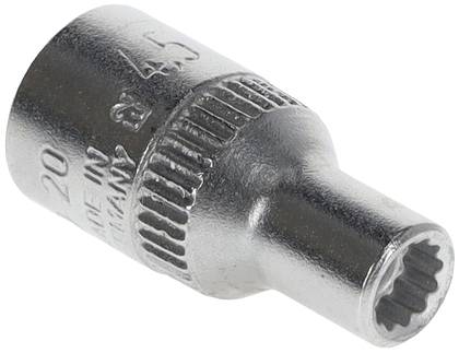 Gedore D 20 4,5MM 1649566 Steckschlüsseleinsatz 4.5mm 1/4" (6.3 mm)