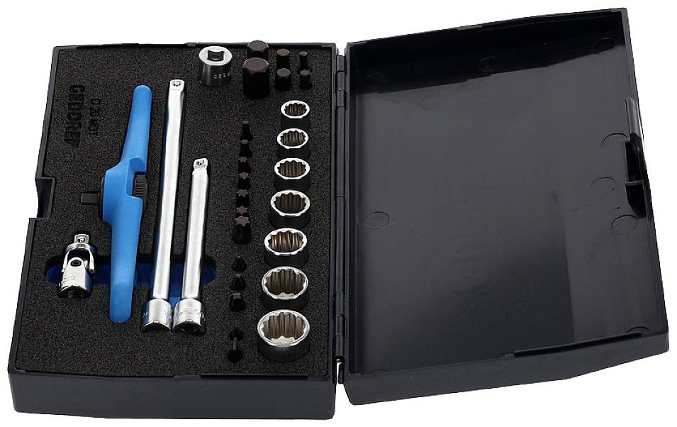 Gedore D 20 MOT Bordwerkzeugsatz metrisch 1/4" (6.3 mm) 30teilig 2190281