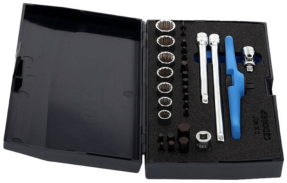 Gedore D 20 MOT Bordwerkzeugsatz metrisch 1/4" (6.3 mm) 30teilig 2190281