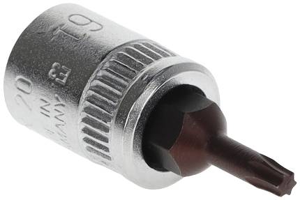 Gedore ITX 20 T9 6190510 Innen-Sechsrund (TX) Schraubendrehereinsatz 2.5mm T 9 1/4" (6.3 mm)