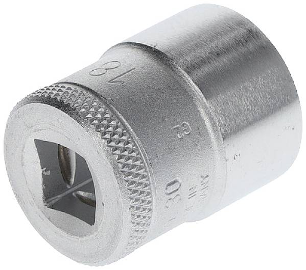 Steckschlüsseleinsatz 30 3/8 Zoll 6-kant SW 18mm L.30mm GEDORE