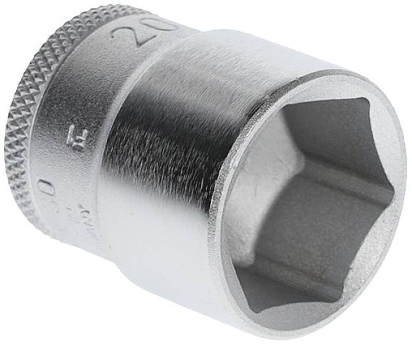 Steckschlüsseleinsatz 30 3/8 Zoll 6-kant SW 20mm L.31mm GEDORE