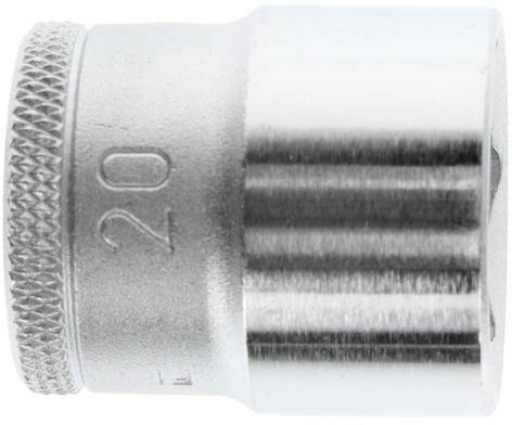 Steckschlüsseleinsatz 30 3/8 Zoll 6-kant SW 20mm L.31mm GEDORE