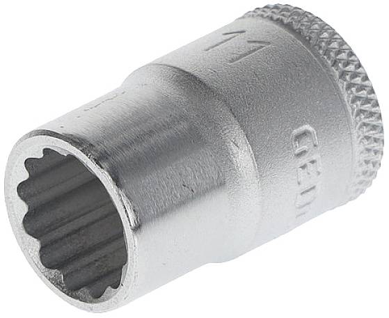 Steckschlüsseleinsatz D 30 3/8 Zoll 12-kant SW 11mm L.28mm GEDORE