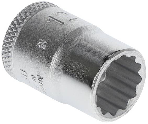 Steckschlüsseleinsatz D 30 3/8 Zoll 12-kant SW 12mm L.28mm GEDORE