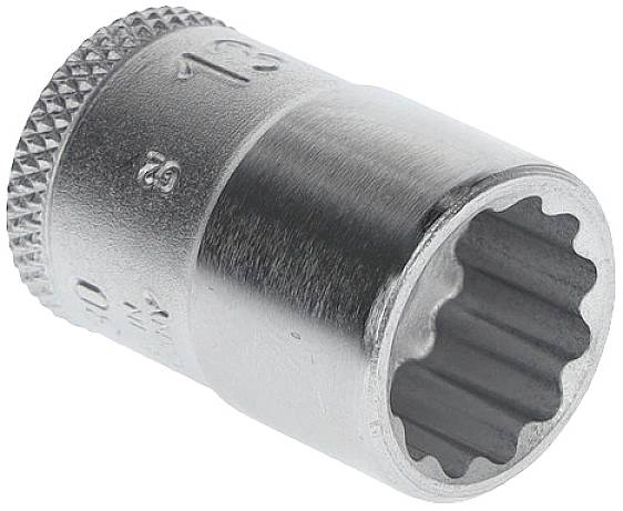 Steckschlüsseleinsatz D 30 3/8 Zoll 12-kant SW 13mm L.28mm GEDORE