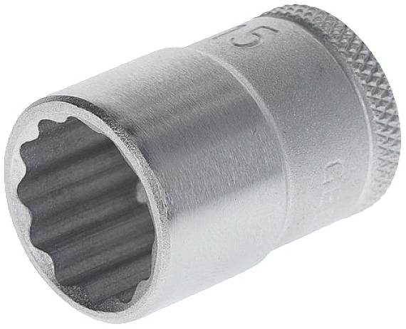 Steckschlüsseleinsatz D 30 3/8 Zoll 12-kant SW 15mm L.30mm GEDORE