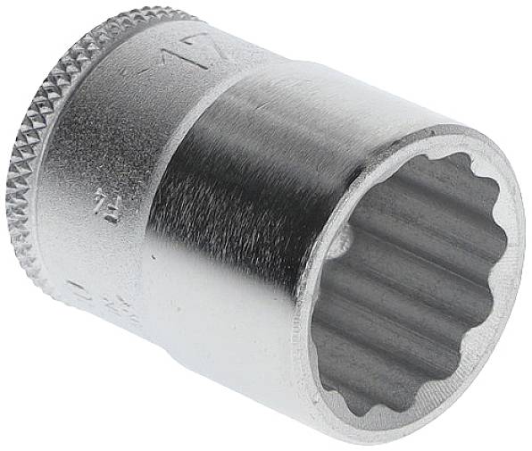 Steckschlüsseleinsatz D 30 3/8 Zoll 12-kant SW 17mm L.30mm GEDORE