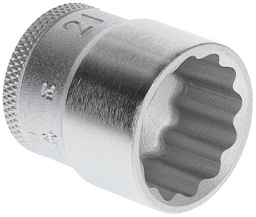 Steckschlüsseleinsatz D 30 3/8 Zoll 12-kant SW 21mm L.31mm GEDORE