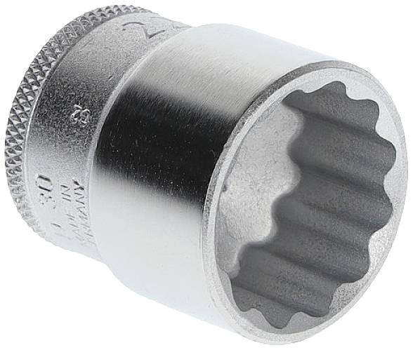 Steckschlüsseleinsatz D 30 3/8 Zoll 12-kant SW 22mm L.32mm GEDORE