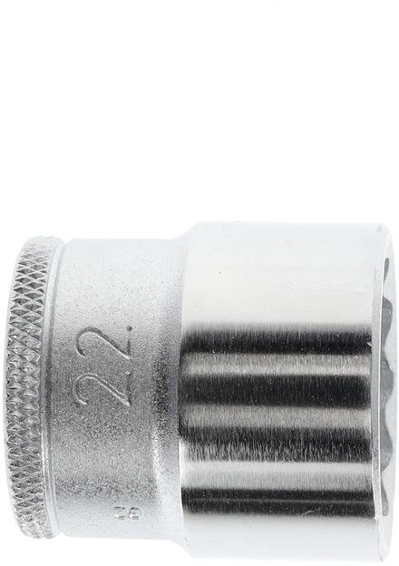 Steckschlüsseleinsatz D 30 3/8 Zoll 12-kant SW 22mm L.32mm GEDORE