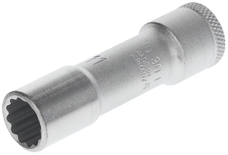 Steckschlüsseleinsatz D 30 L 3/8 Zoll 12-kant SW 11mm L.63,5mm GEDORE