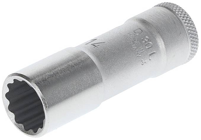 Steckschlüsseleinsatz D 30 L 3/8 Zoll 12-kant SW 14mm L.63,5mm GEDORE