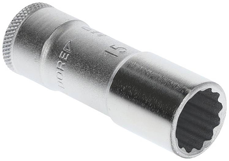 Steckschlüsseleinsatz D 30 L 3/8 Zoll 12-kant SW 15mm L.63,5mm GEDORE