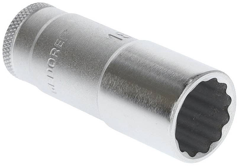 Steckschlüsseleinsatz D 30 L 3/8 Zoll 12-kant SW 18mm L.63,5mm GEDORE