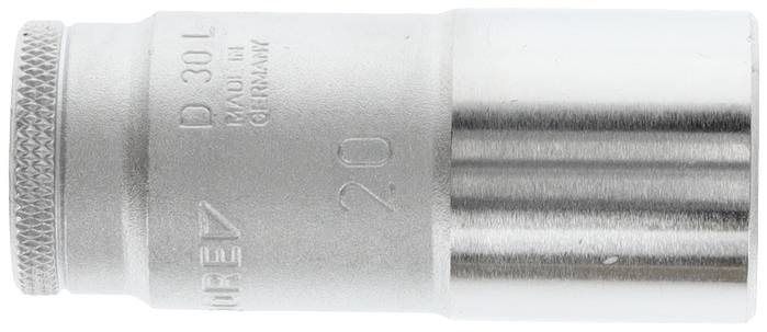 Steckschlüsseleinsatz D 30 L 3/8 Zoll 12-kant SW 20mm L.63,5mm GEDORE
