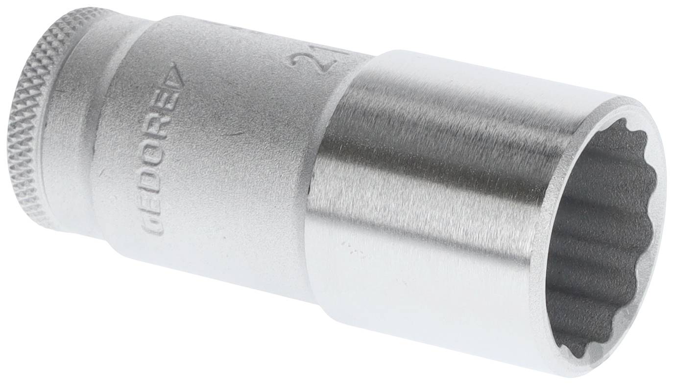 Steckschlüsseleinsatz D 30 L 3/8 Zoll 12-kant SW 21mm L.63,5mm GEDORE