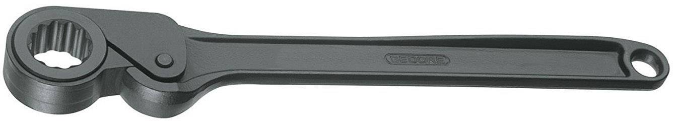 GEDORE 31 K Freilaufknarre Ohne Ring – 20 Zoll, 500 Mm, Für Stahl- Und Gerüstbau, Manganphosphatiert