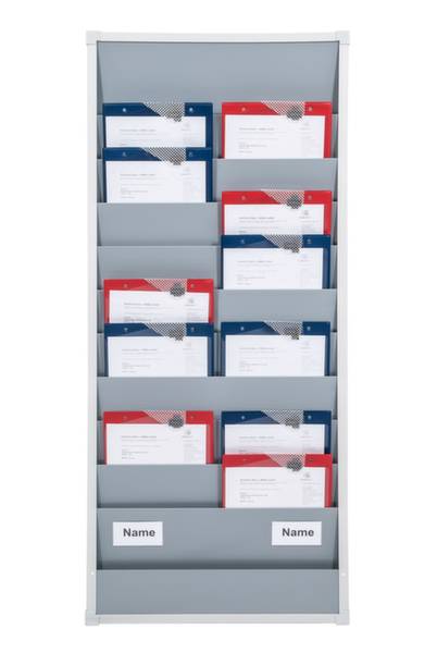 Eichner Werkstattplaner 9019-00874 Weiß DIN A4 Anzahl der Fächer: 10