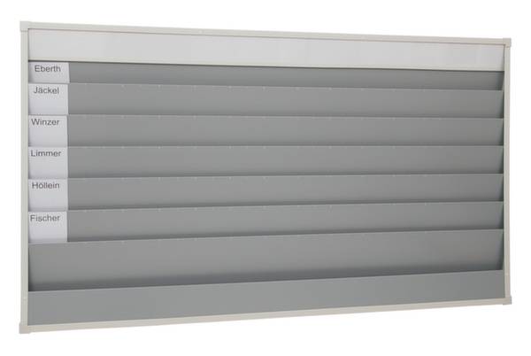 Eichner Werkstattplaner 9019-00114 Weiß DIN A4 Anzahl der Fächer: 6