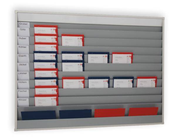 Eichner Werkstattplaner 9019-00115 Weiß DIN A4 Anzahl der Fächer: 10