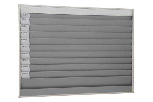 Eichner Werkstattplaner 9019-00115 Weiß DIN A4 Anzahl der Fächer: 10