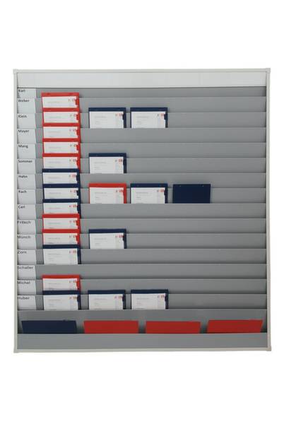 Eichner Werkstattplaner 9019-00116 Weiß DIN A4 Anzahl der Fächer: 15