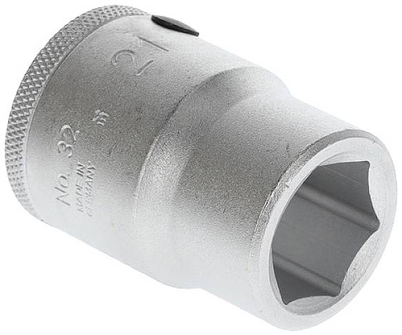 Steckschlüsseleinsatz 32 3/4 Zoll 6-kant SW 21mm L.51,5mm GEDORE